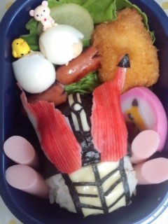 仮面ライダー電王☆キャラ弁-レシピのメイン写真