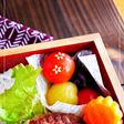 お弁当のワンポイントに♪胡麻のお花