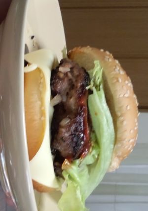 朝食に♪簡単ハンバーガー-レシピのメイン写真