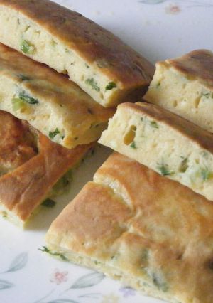 葱たっぷり～塩味パンケーキ-レシピのメイン写真