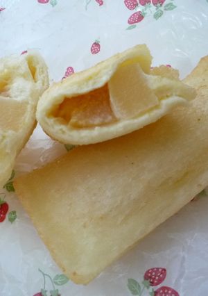 フルーツinのあげパンアイス-レシピのメイン写真