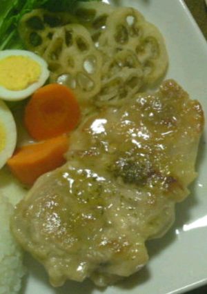 鶏もも肉の塩レモン焼き♪-レシピのメイン写真