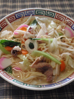豚肉といかげそ入り野菜たっぷりチャンポン-レシピのメイン写真