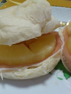 パイナップルと生ハムのサンドイッチ-レシピのメイン写真