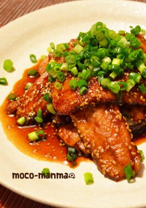 甘辛♪さんまの胡麻照りかば焼き-レシピのメイン写真