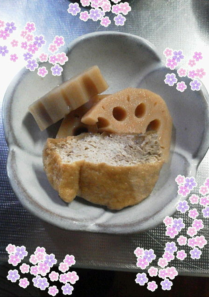 簡単優旨♪厚揚げとレンコンの煮物-レシピのメイン写真
