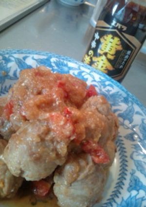 ポテ肉団子洋風焼き肉ソース-レシピのメイン写真