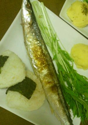 サンマの塩焼き♪-レシピのメイン写真