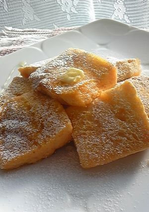 野菜ジュースのふかふかフレンチトースト♪-レシピのメイン写真