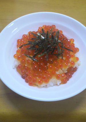 おうちで簡単♪いくら丼-レシピのメイン写真