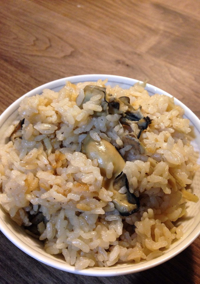 お母さんの牡蠣ご飯-レシピのメイン写真