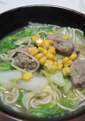 具だくさんのラーメン-レシピのメイン写真