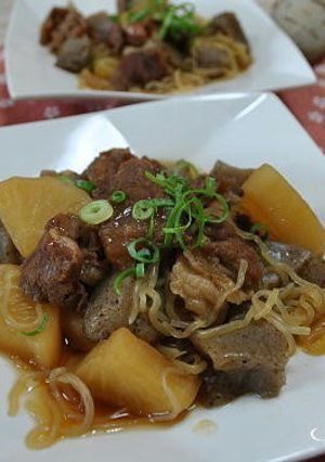 圧力鍋で簡単トロ～リ牛すじ煮-レシピのメイン写真