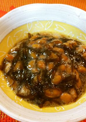 合わせただけ納豆もずく（＾ｕ＾）-レシピのメイン写真