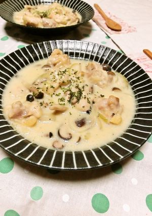 きのこたっぷり♪鶏肉のクリーム煮☆-レシピのメイン写真