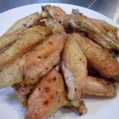 รูปของ 手羽先のオーブン焼き♪②