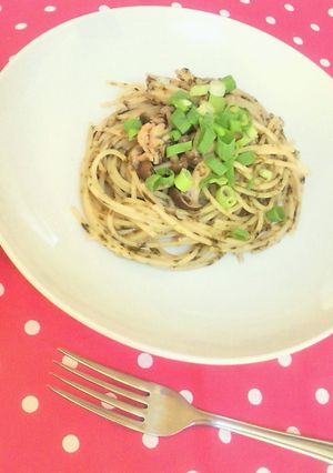 ＊海苔と茸の和風パスタ＊-レシピのメイン写真