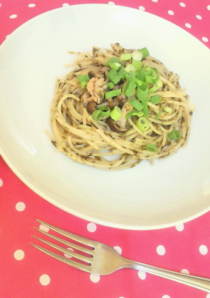 ＊海苔と茸の和風パスタ＊-レシピのメイン写真