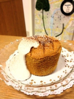 キャラメル・シフォンケーキ-レシピのメイン写真