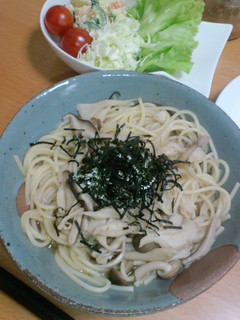 きのこのスープスパゲティ。-レシピのメイン写真