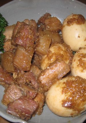 豚バラ肉と卵のナンプラー煮込み♪-レシピのメイン写真
