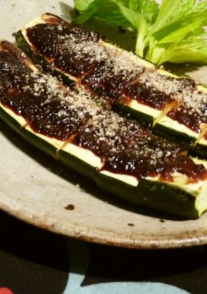 ズッキーニでしぎ焼き-レシピのメイン写真