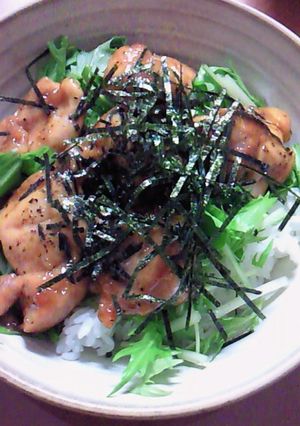 がっつり☆鶏照り焼き丼-レシピのメイン写真