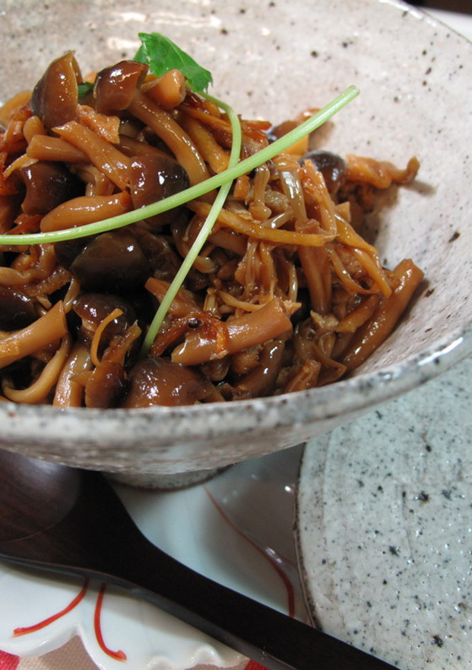茸の佃煮　～炊飯器で簡単～-レシピのメイン写真