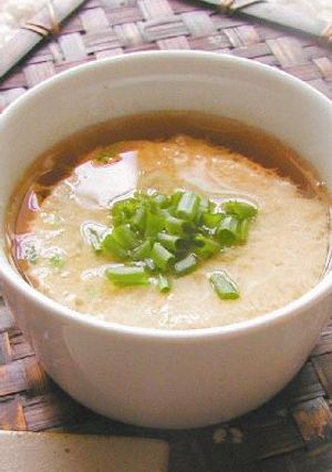 しっとり鶏ひき肉のスープ蒸し-レシピのメイン写真