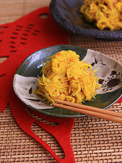 もって菊のおひたしー生姜醤油味ー-レシピのメイン写真