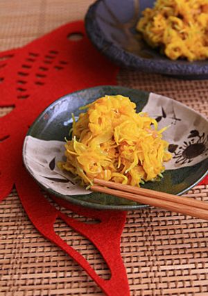 もって菊のおひたしー生姜醤油味ー-レシピのメイン写真