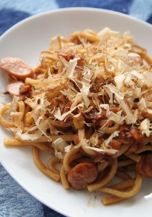 ✿うなぎのタレで焼きうどん✿-レシピのメイン写真