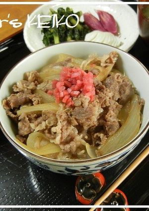 汁ダクダク☆即席牛どん-レシピのメイン写真