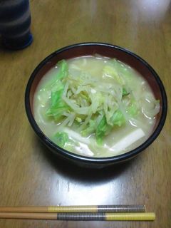 野菜の味もサッポロ一番「ちゃんぽん」-レシピのメイン写真
