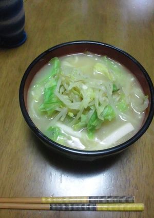 野菜の味もサッポロ一番「ちゃんぽん」-レシピのメイン写真