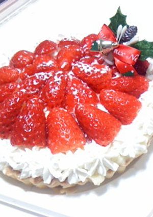 クリスマスや誕生日に☆簡単いちごタルト-レシピのメイン写真