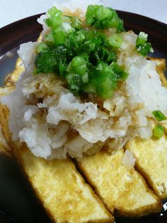 カリカリ厚揚げの大根おろし乗せ-レシピのメイン写真