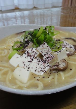絹とうふで、チャンポン-レシピのメイン写真