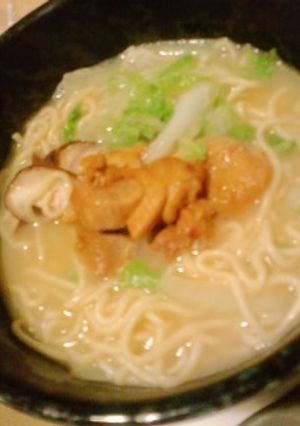 鶏の照り焼きと野菜入りちゃんぽん-レシピのメイン写真