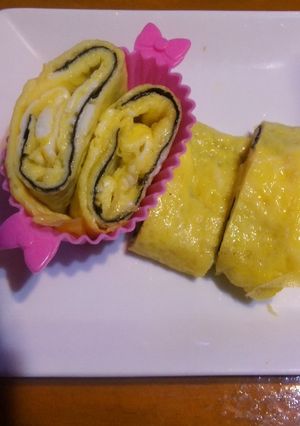 フライパンで簡単卵焼き　-レシピのメイン写真