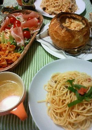 明太子パスタ-レシピのメイン写真