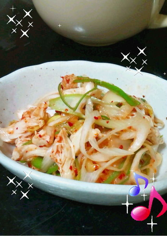 今日のおつまみ★とりキムチ★-レシピのメイン写真