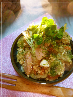 魚ニソとキャベツの変わり胡麻和え-レシピのメイン写真