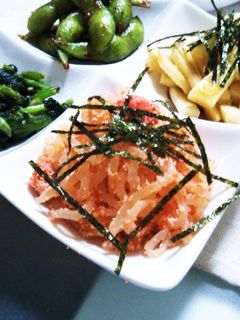 もう一品に♪簡単!しらたきのバター炒め-レシピのメイン写真