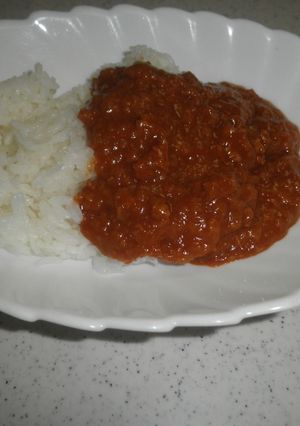 伊藤園の１日分の野菜でキーマカレー-レシピのメイン写真