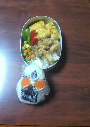 秋の遠足♪お弁当 フォーゼおにぎり-レシピのメイン写真