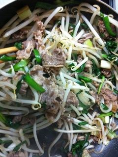 もやしと牛肉のオイスターソース炒め-レシピのメイン写真