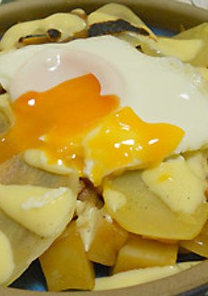 きのことジャガイモの焼きハヤシ-レシピのメイン写真
