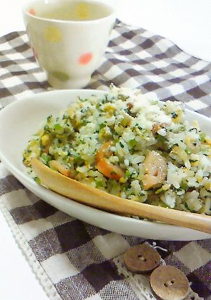 ほうれん草と香ばし干海老の炒飯＊-レシピのメイン写真