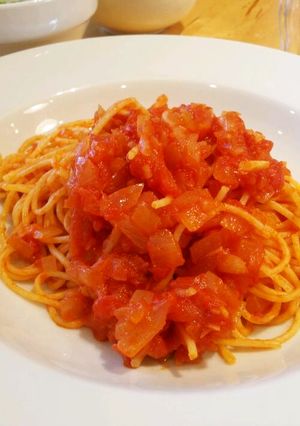 簡単おいしいトマトパスタ♪-レシピのメイン写真